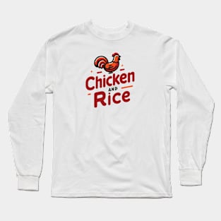 Chicken and Rice Long Sleeve T-Shirt